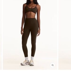 SET Active Sportbody Brown Leggings